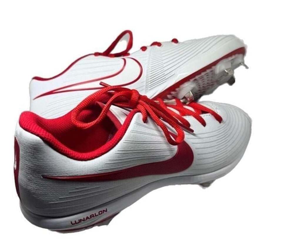 Nike Lunar Hyperdiamond 3 Pro Women's Metal Softball Cleats Wt University Red